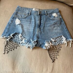 Denim Festive Shorts